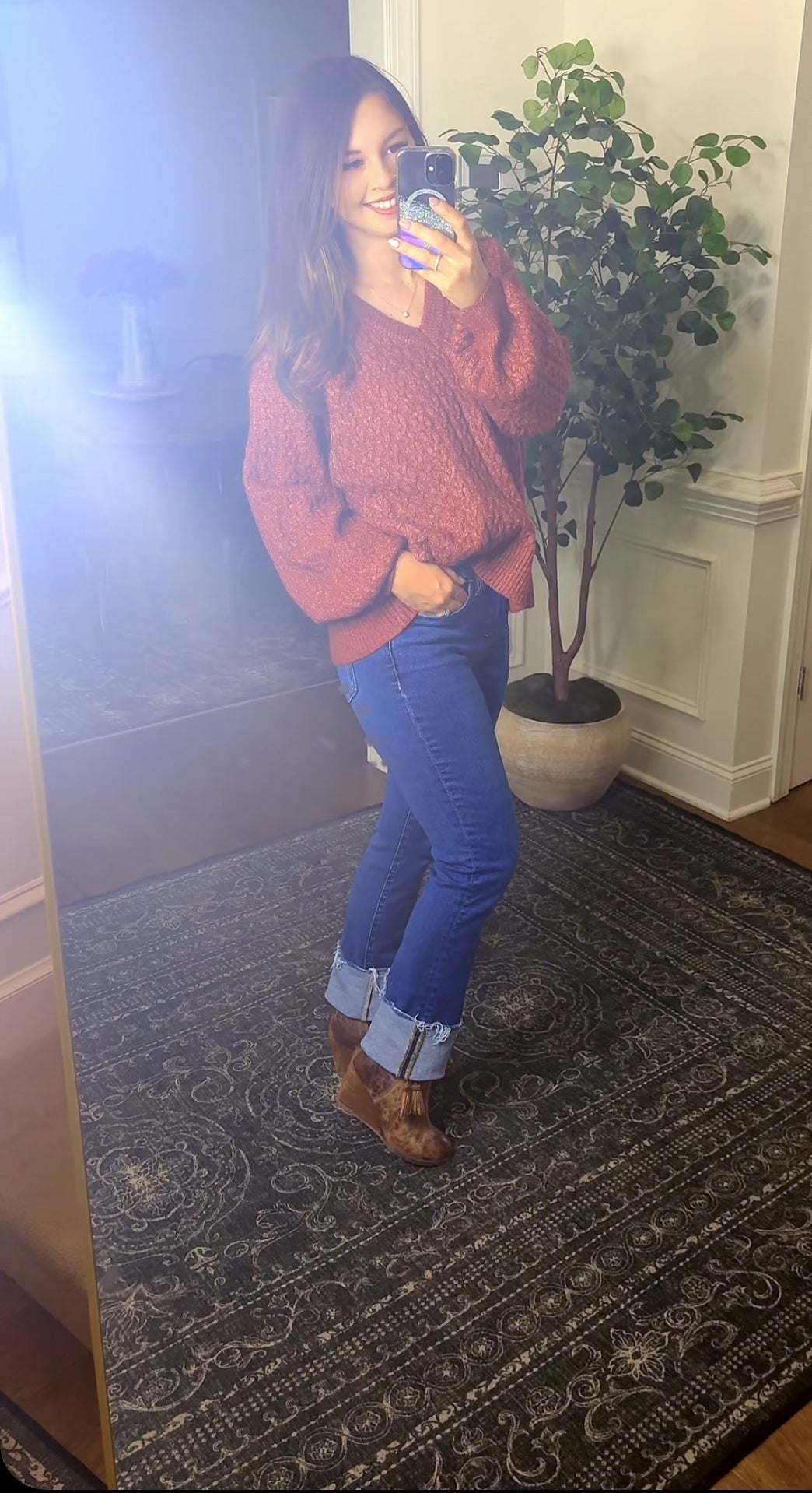 Soft To Touch Sweater POL (Red)