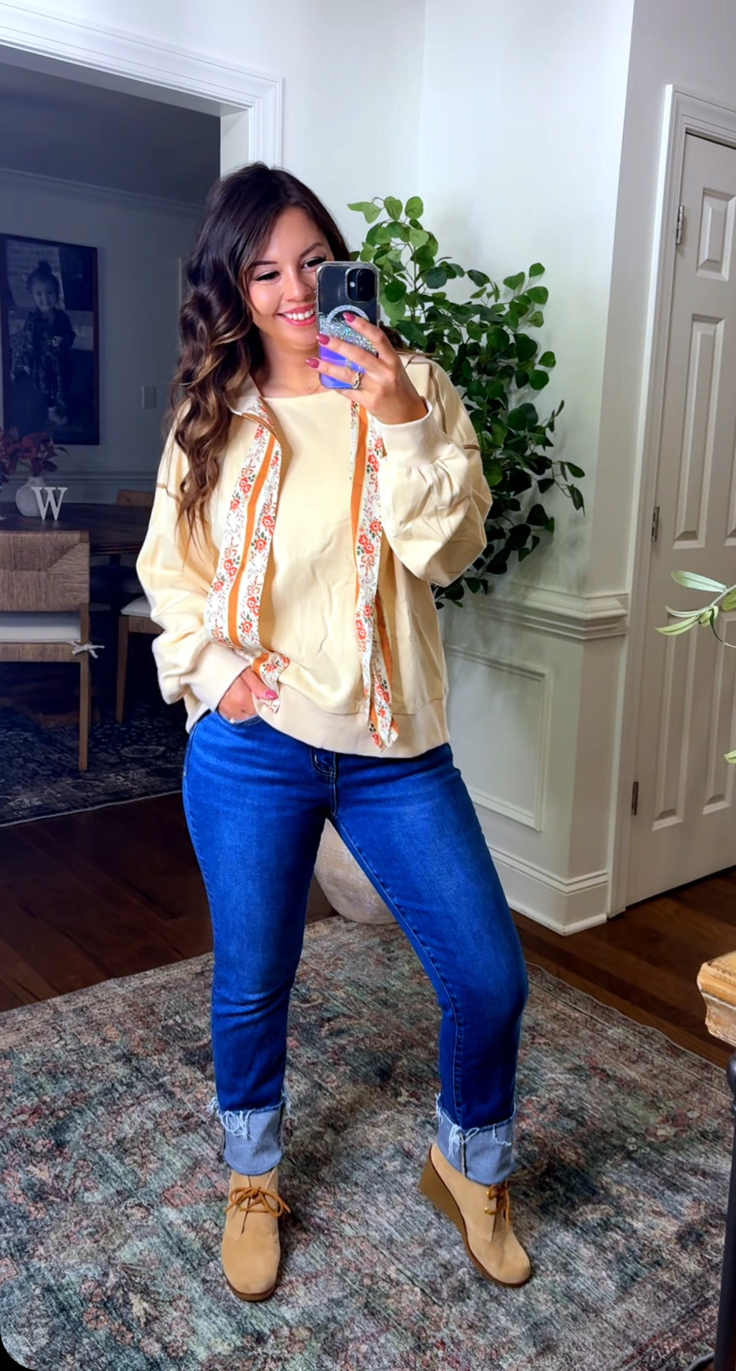 Florally For Fall Hoodie