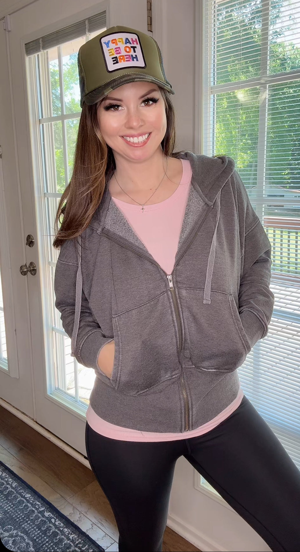 Black Zip Up Jacket