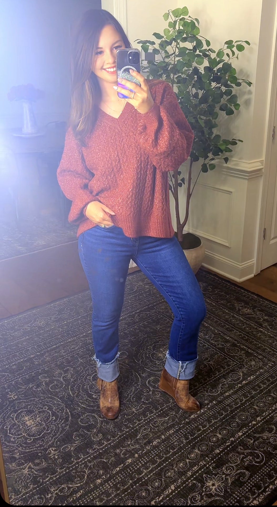 Soft To Touch Sweater POL (Red)