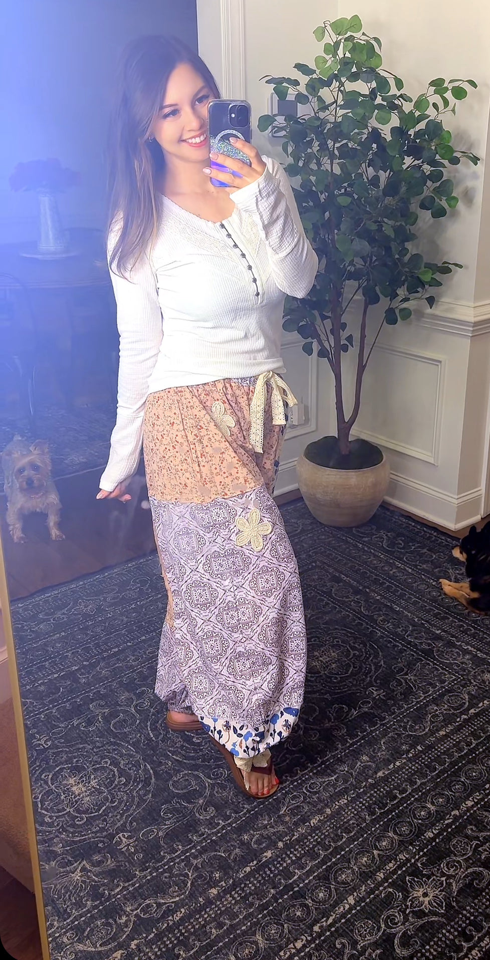 Boho My Life Joggers (Pink)