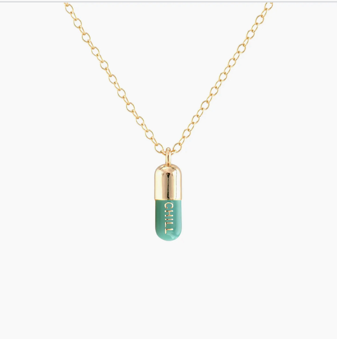 Chill Pill Necklace (3 Colors)