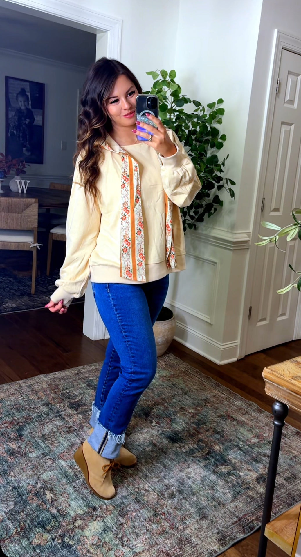 Florally For Fall Hoodie