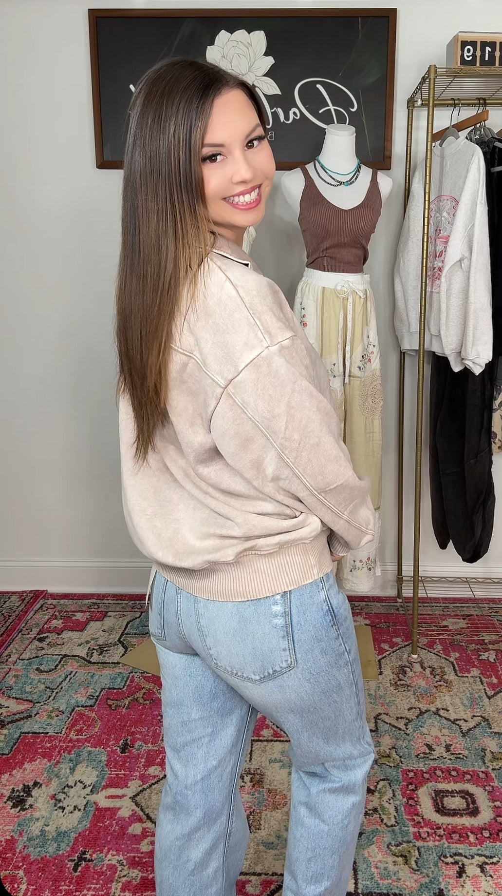 Cozy Pullover (Ash Mocha)