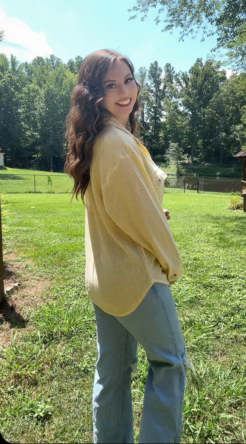 *RESTOCK* The Darling Button Up (Yellow)
