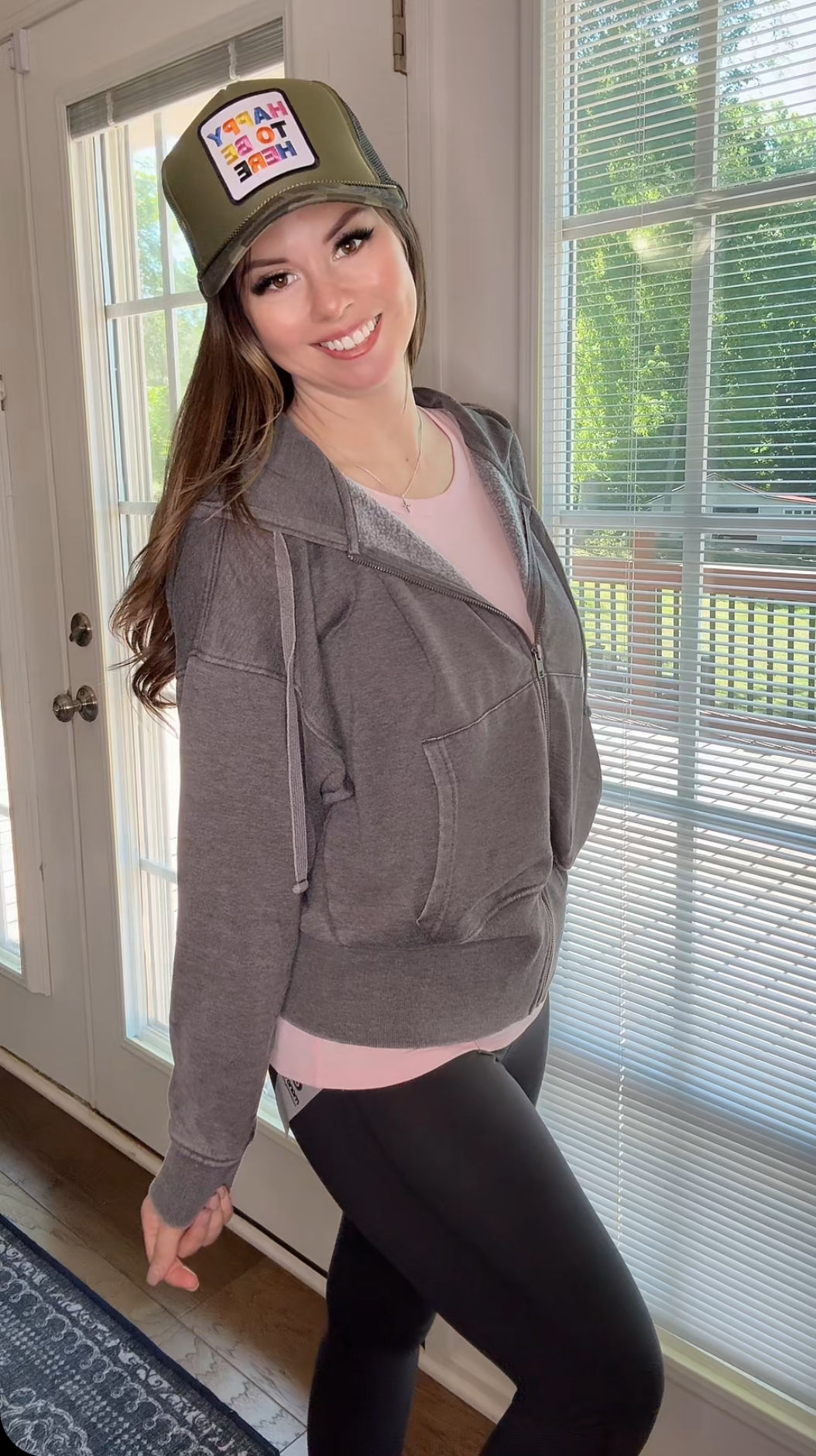 Black Zip Up Jacket