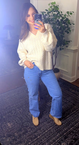 Soft To Touch Sweater POL (Cream)