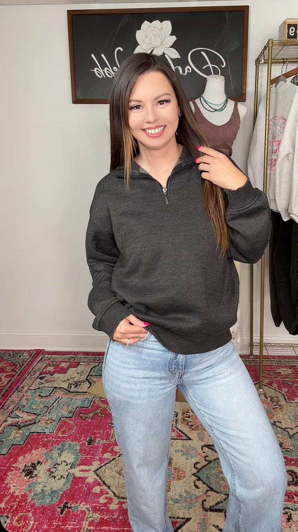 Cozy Pullover (Black)