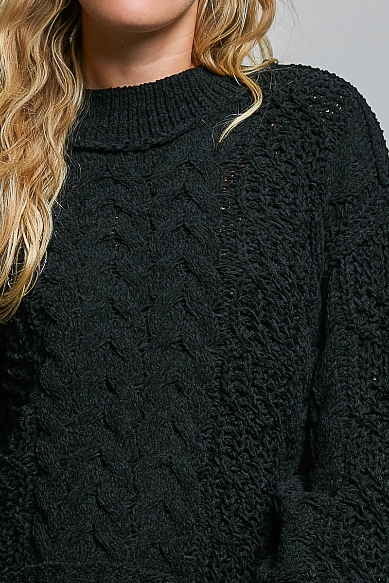 Fireside Chenille Sweater- POL