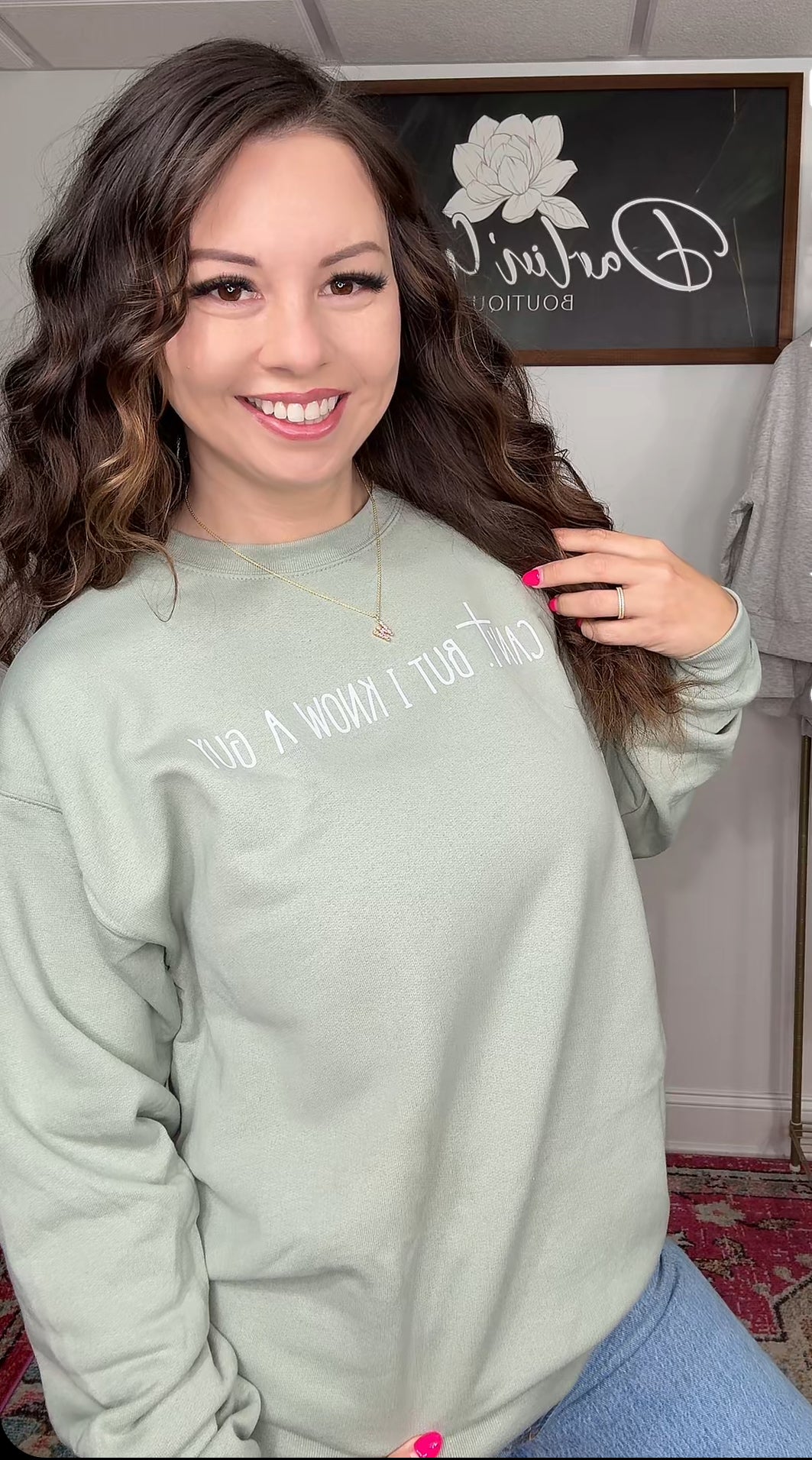 I can't but I know a guy Pullover