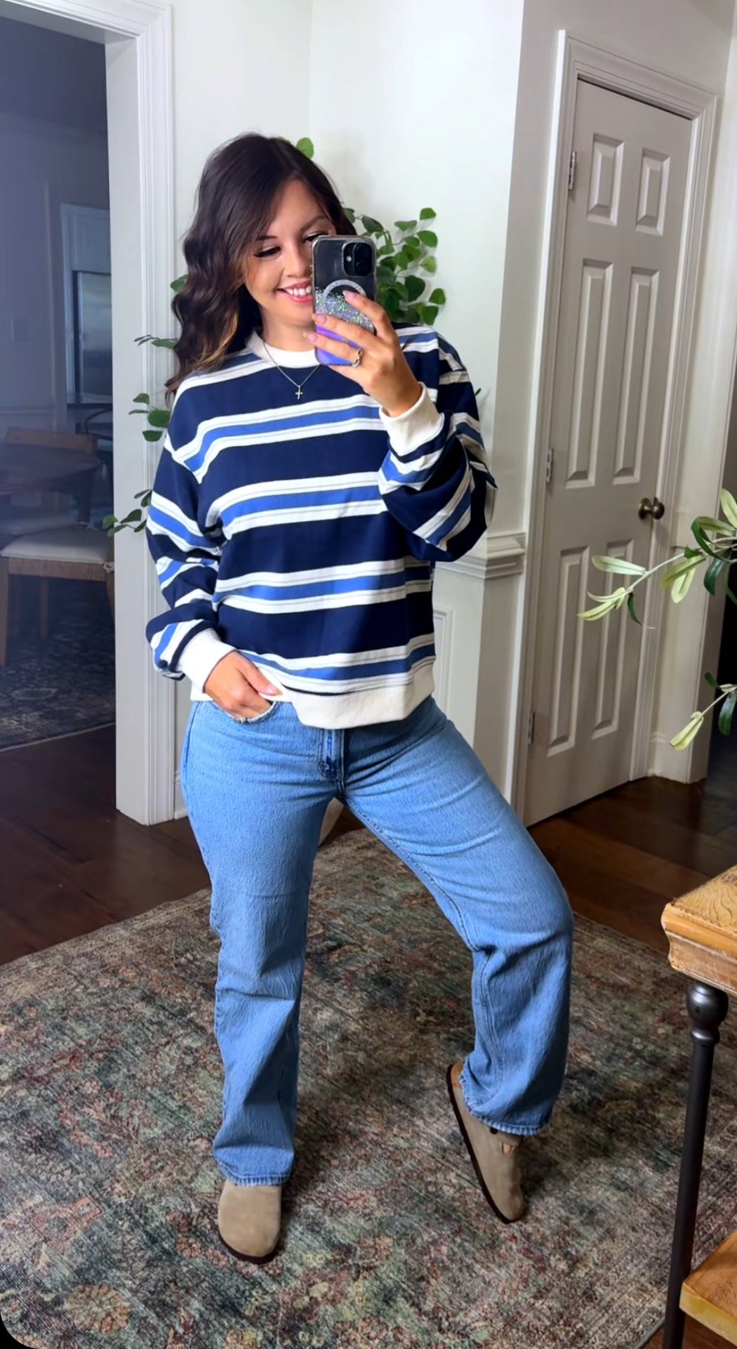Shades of Blue Pullover