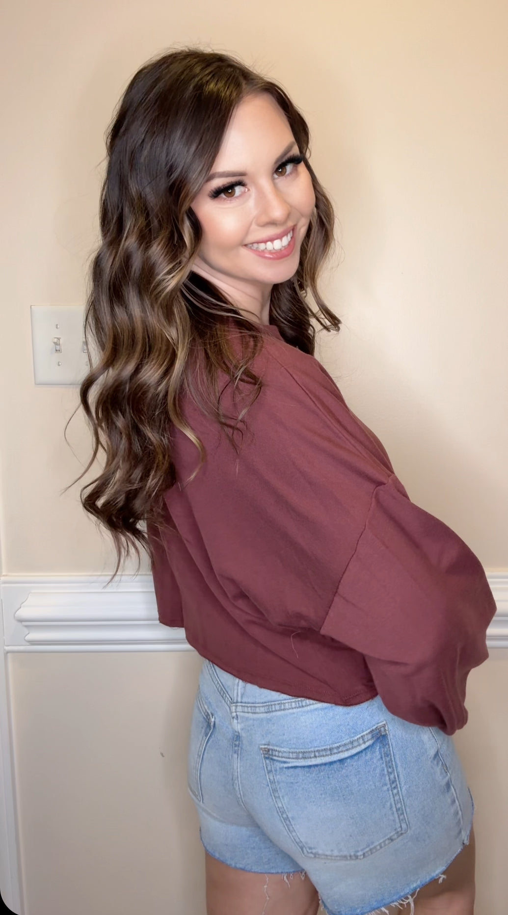 A Day In Cropped Pullover