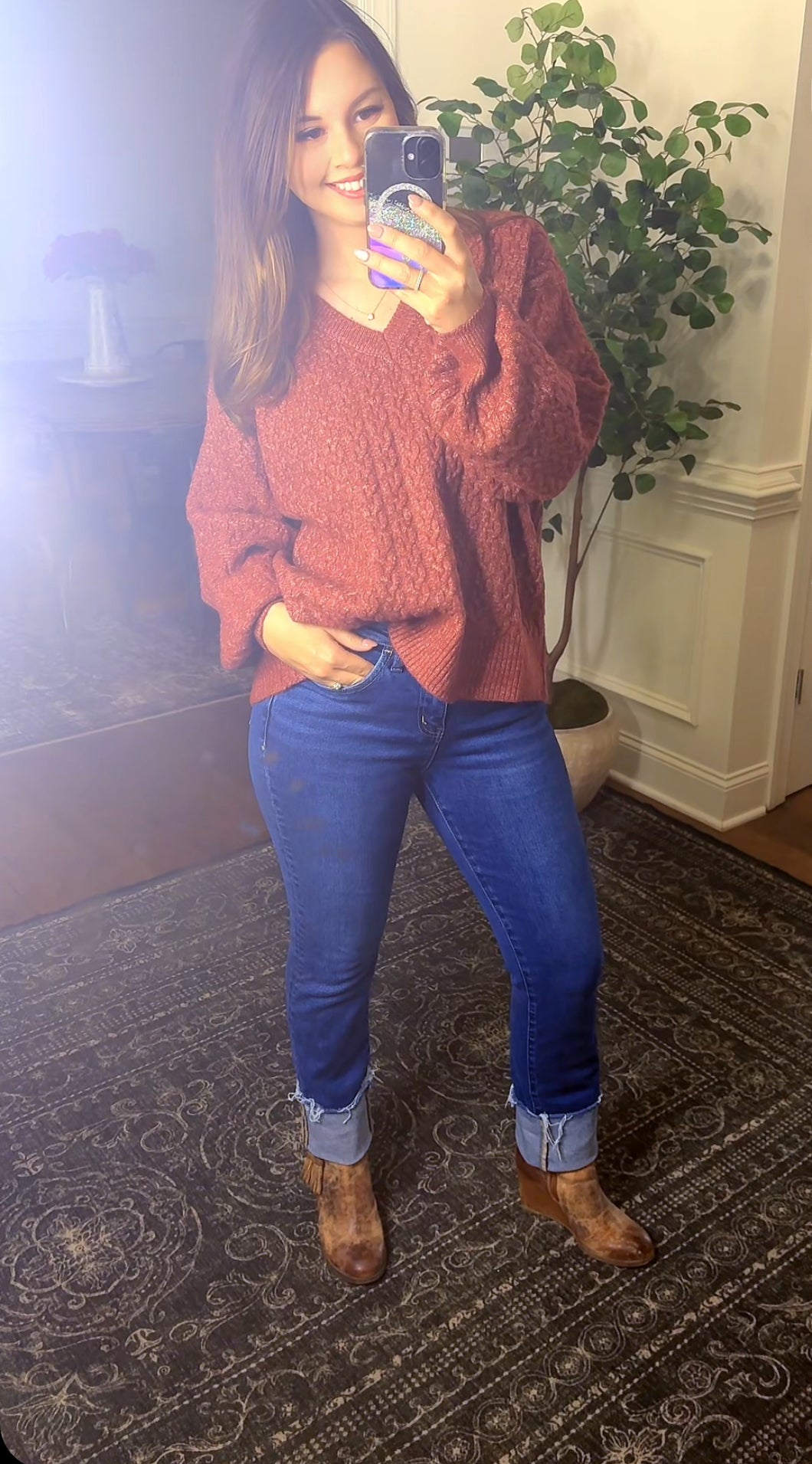 Soft To Touch Sweater POL (Red)