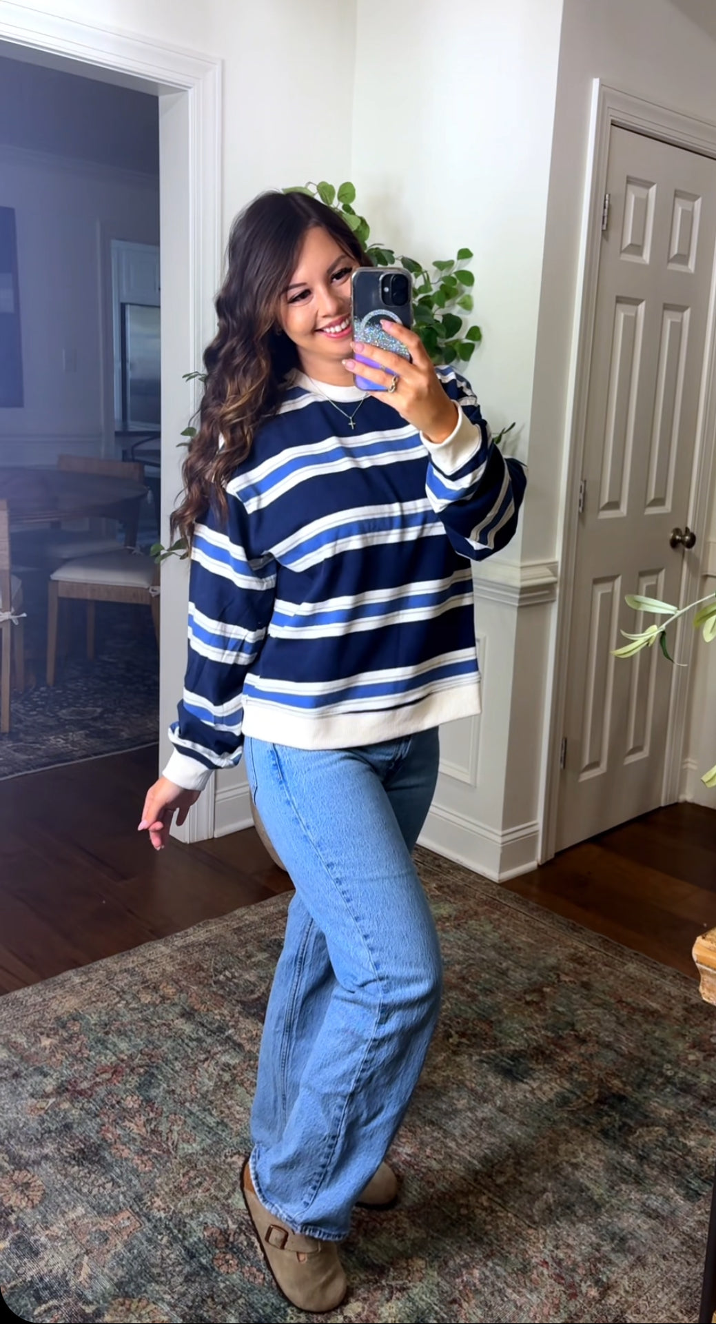 Shades of Blue Pullover