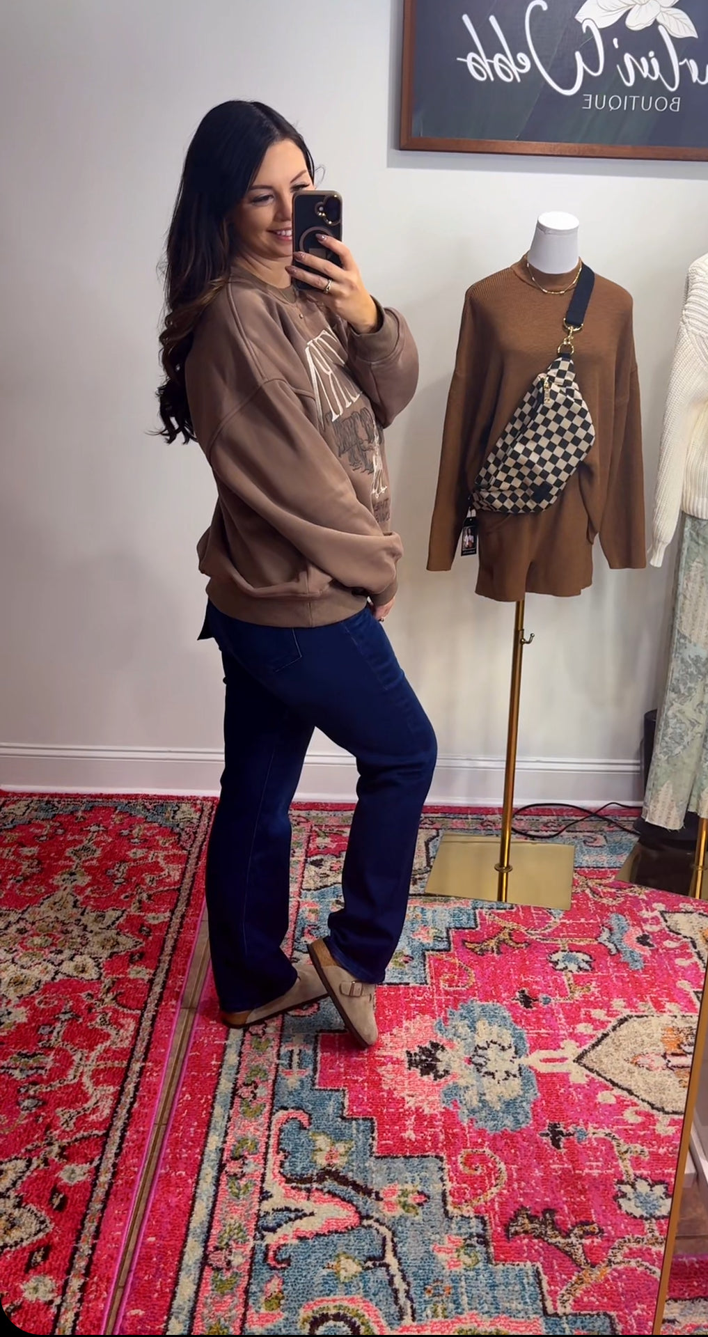 Western Graphic Pullover