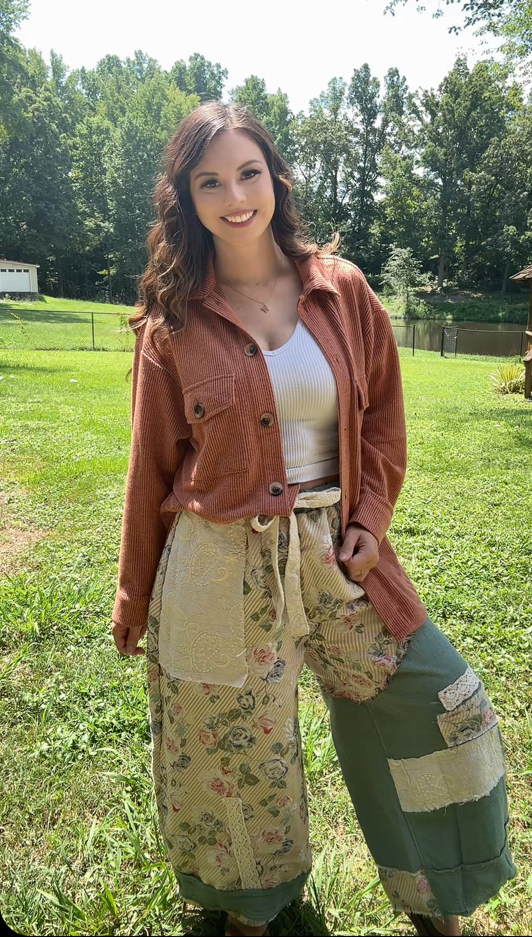 The Darling Button Up (Rust) PREORDER SHIPS 8/22