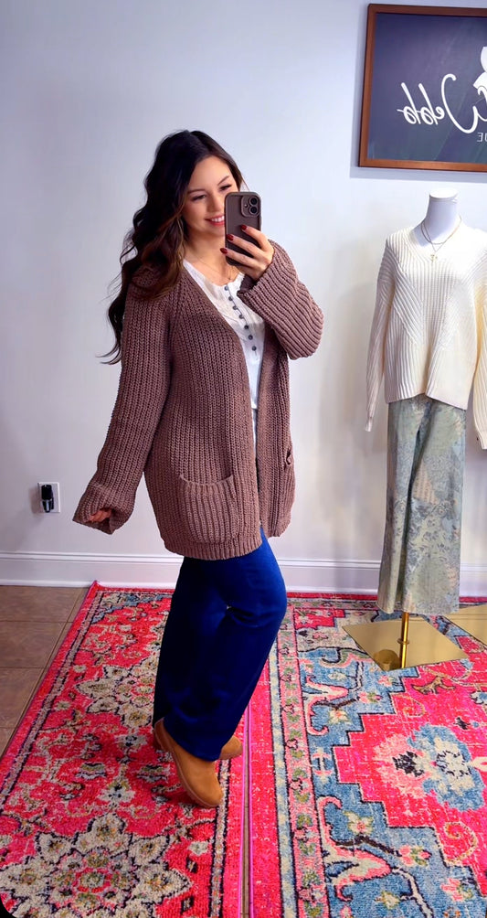 The Sugar Cream Cardigan