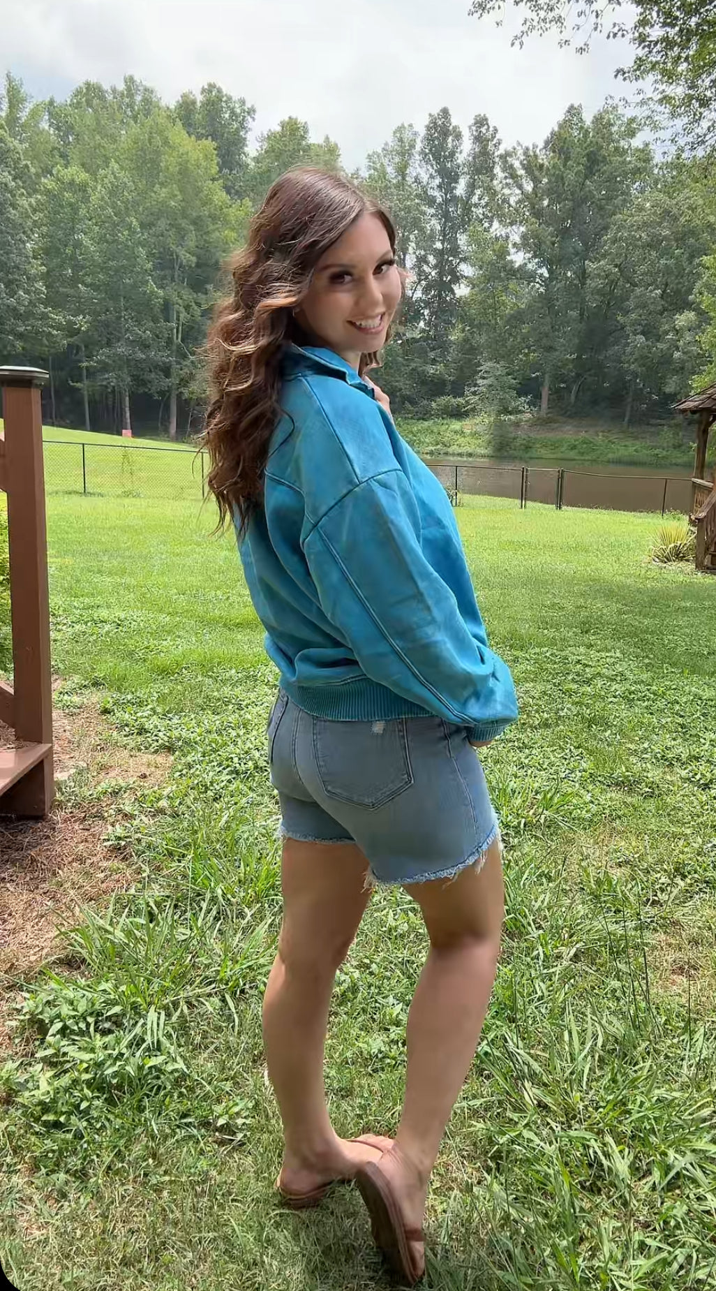 Cozy Pullover (Ocean Blue)