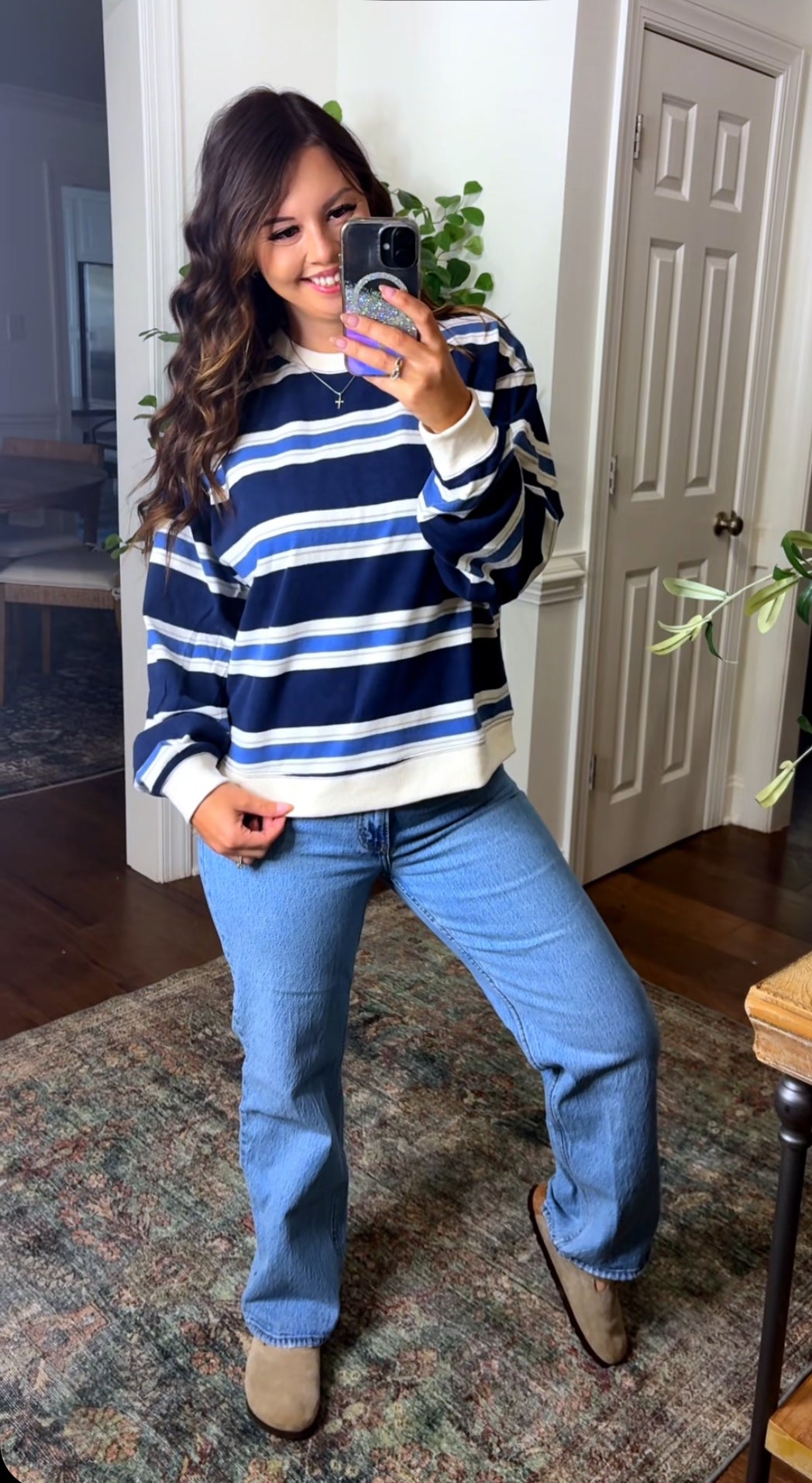 Shades of Blue Pullover