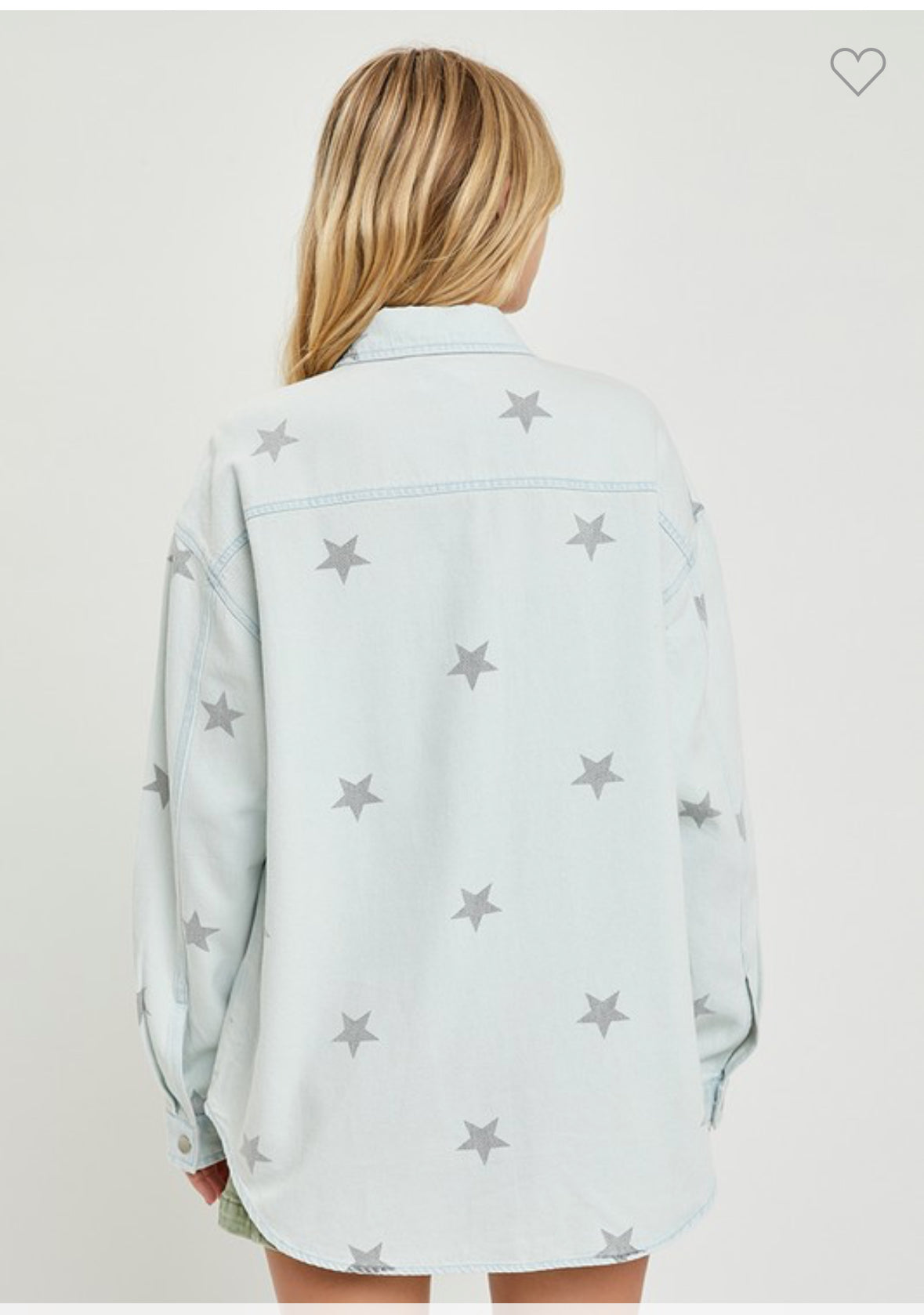 Star Button Up