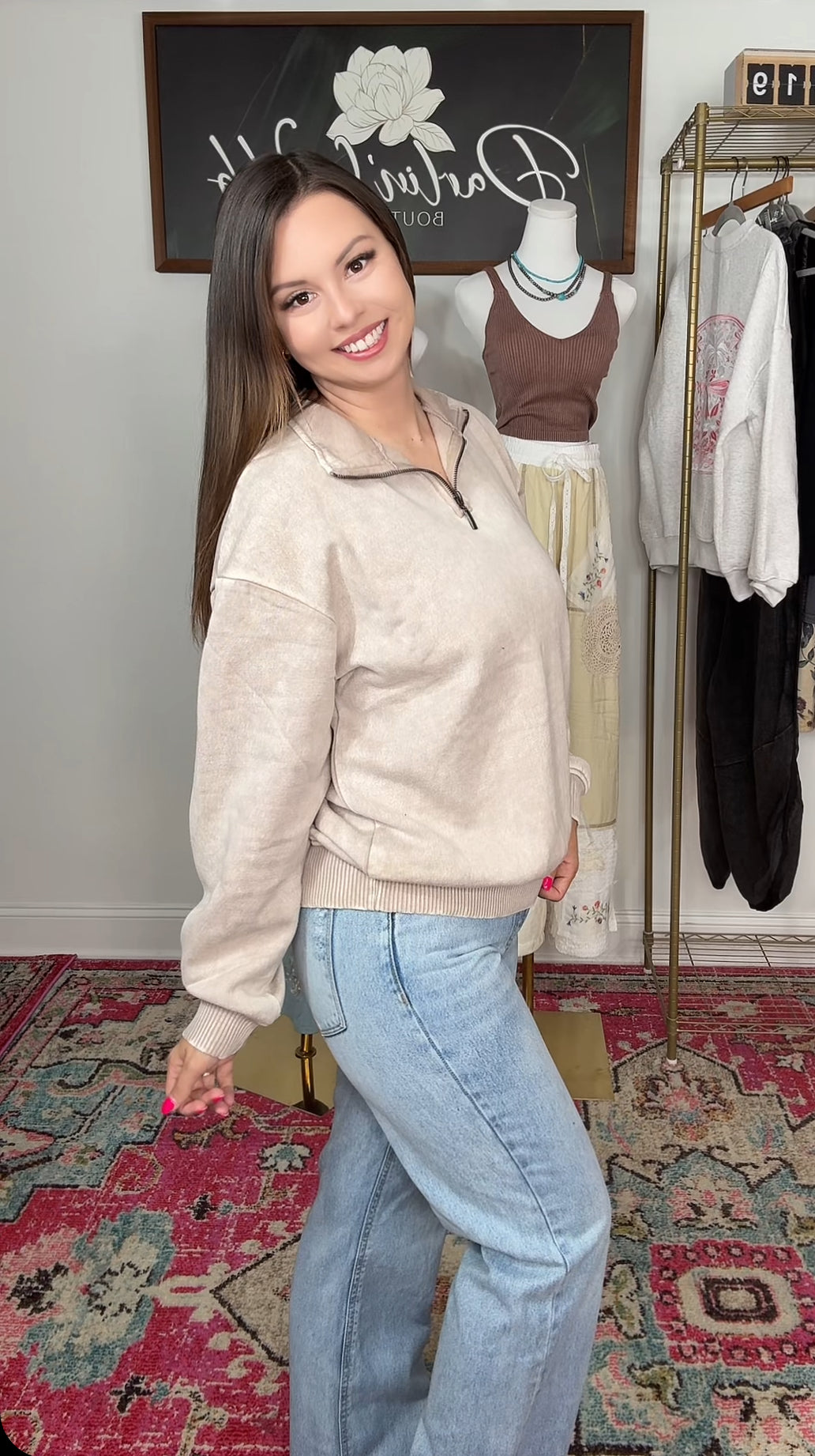 Cozy Pullover (Ash Mocha)