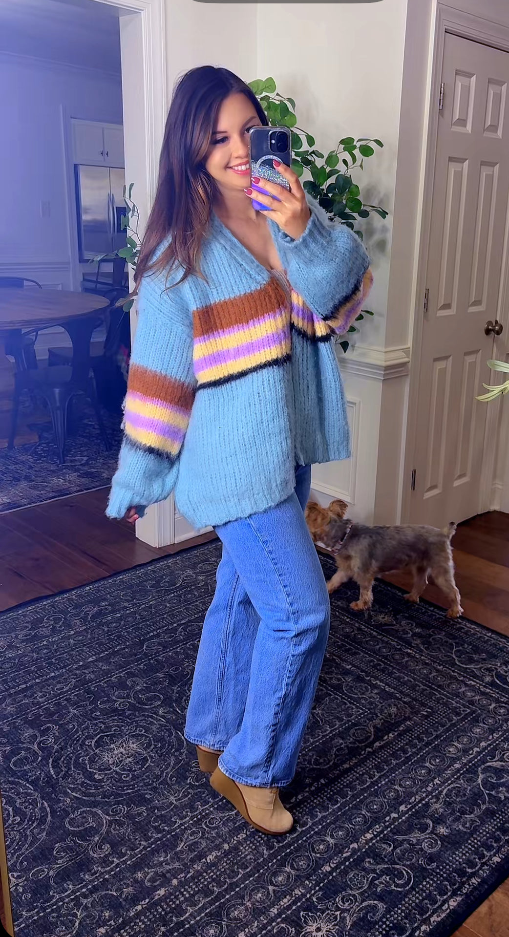 Fuzzy For Fall Cardigan (2 Colors)