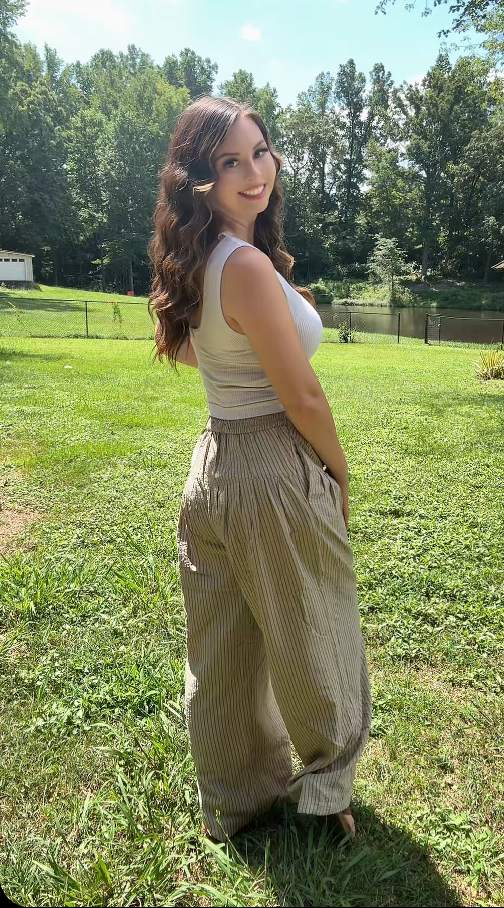 Cute As A Button Pants