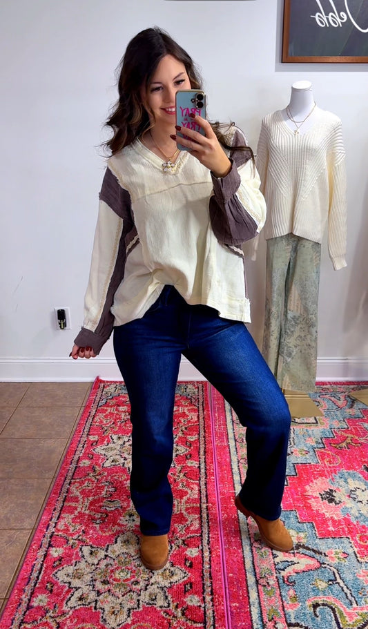 Touch Of Boho Top (2 Colors)