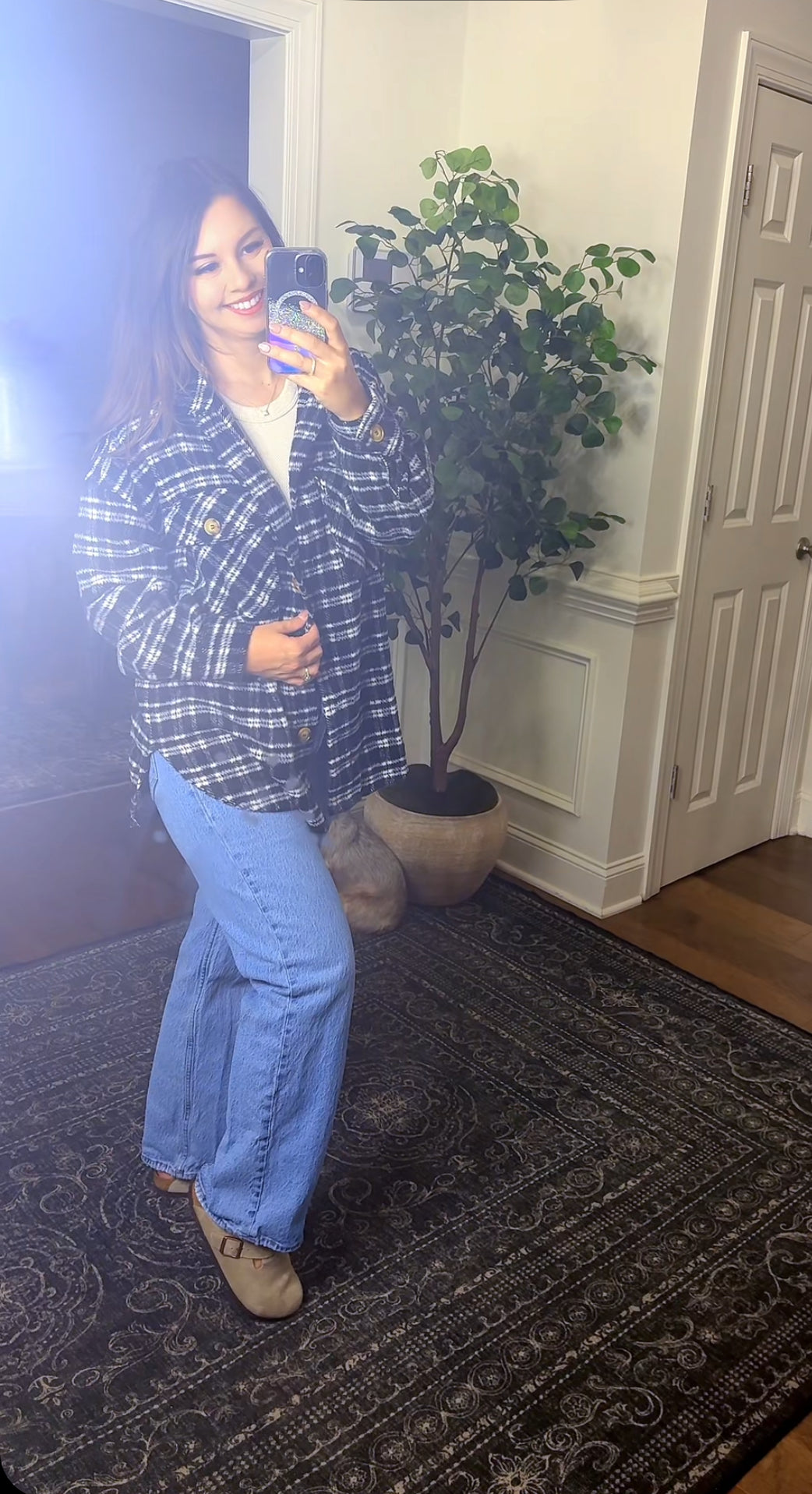 Plaid Lately Shacket