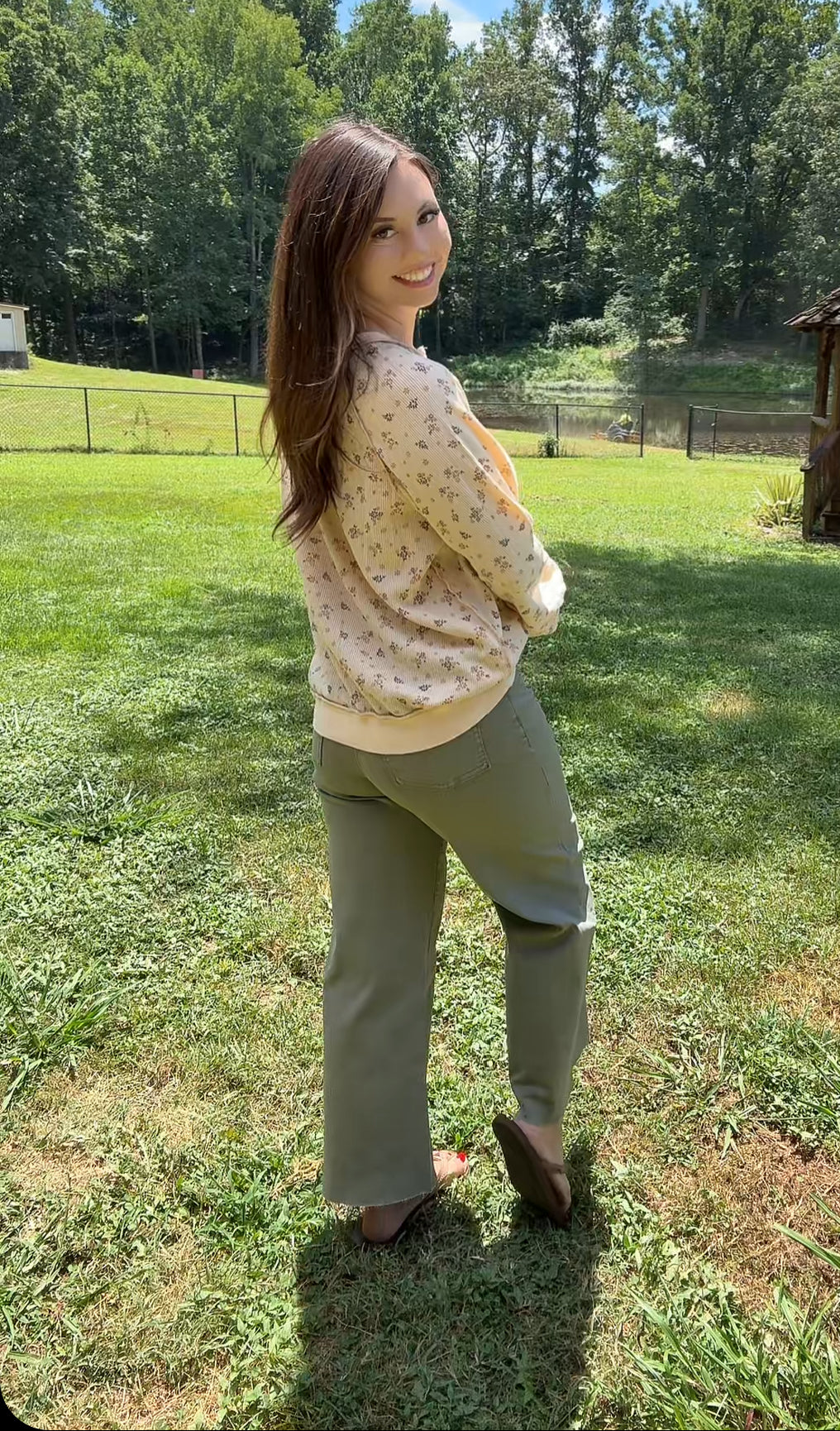 Floral Me Cute Top
