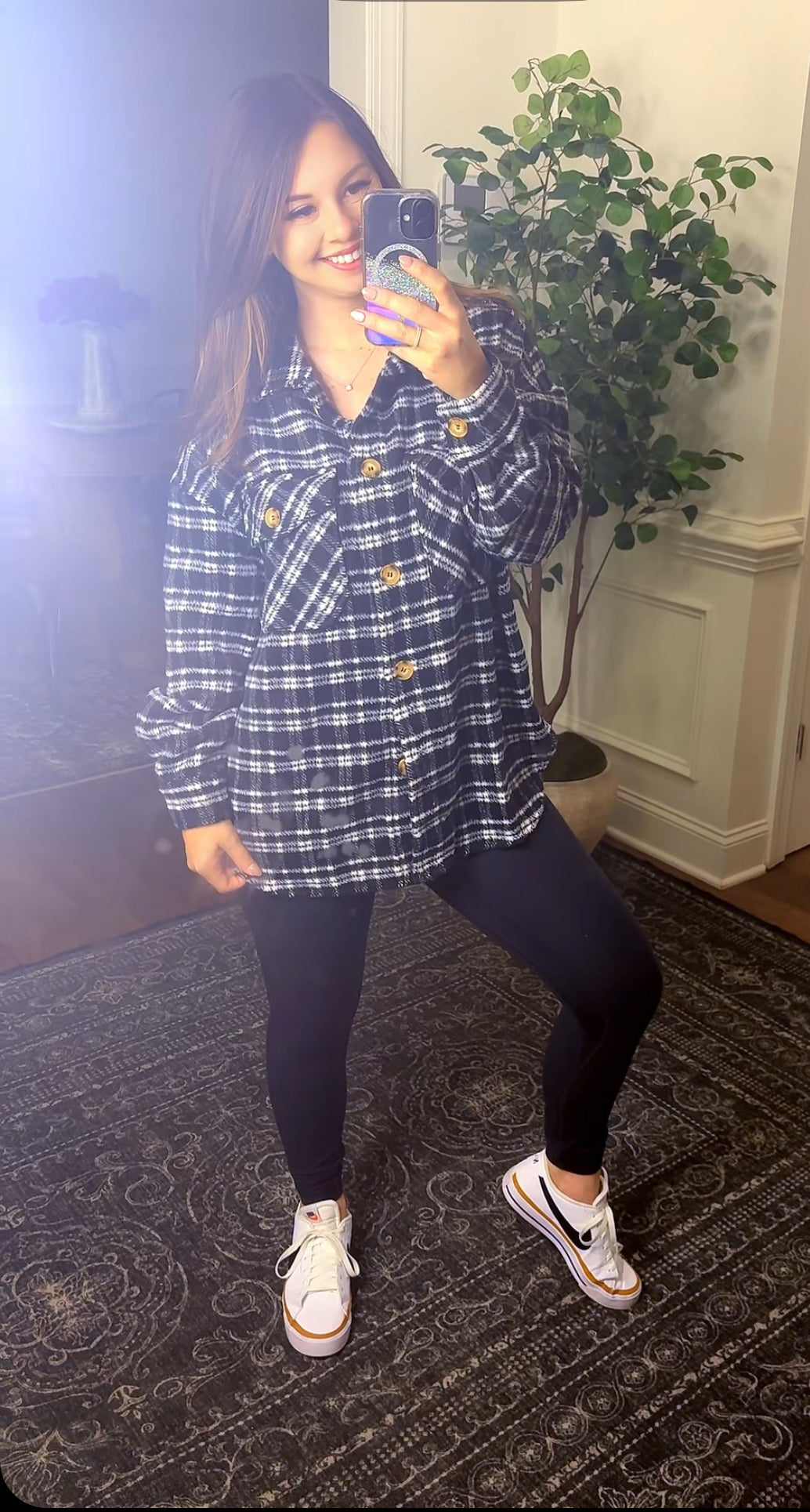Plaid Lately Shacket