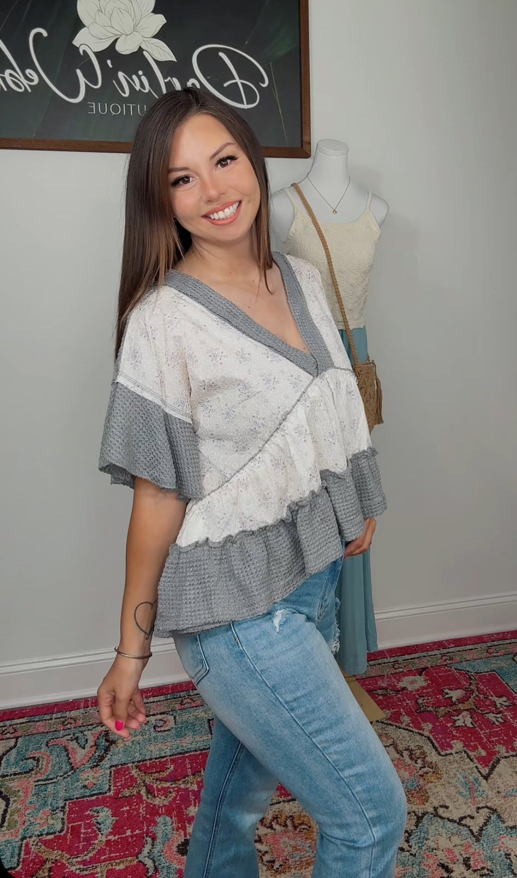 Too Cute Floral Top