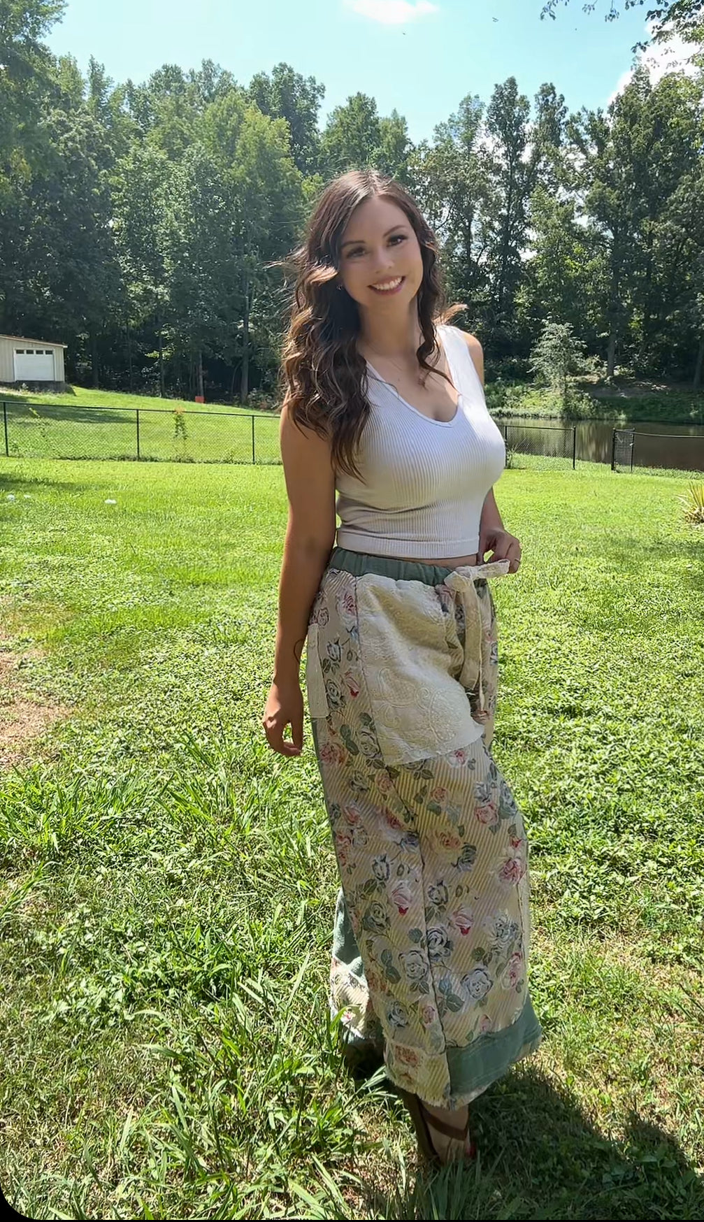 Boho Floral Joggers (POL)
