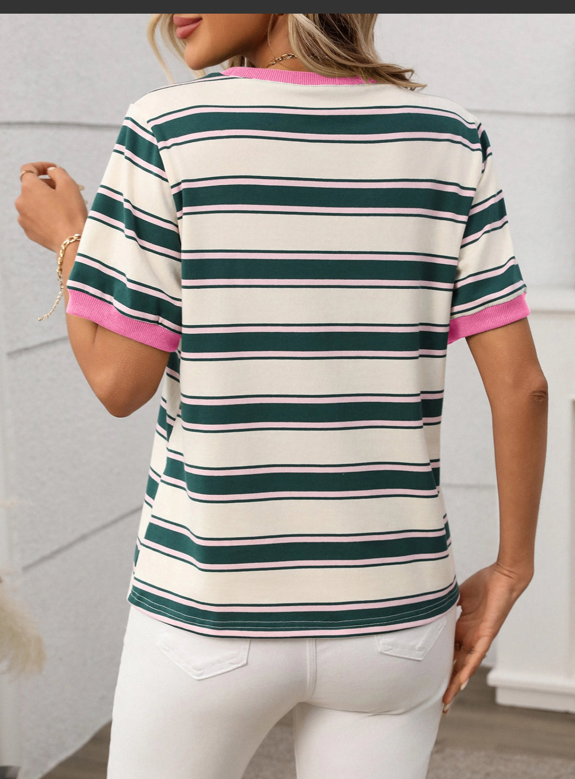 Striped In Love Top
