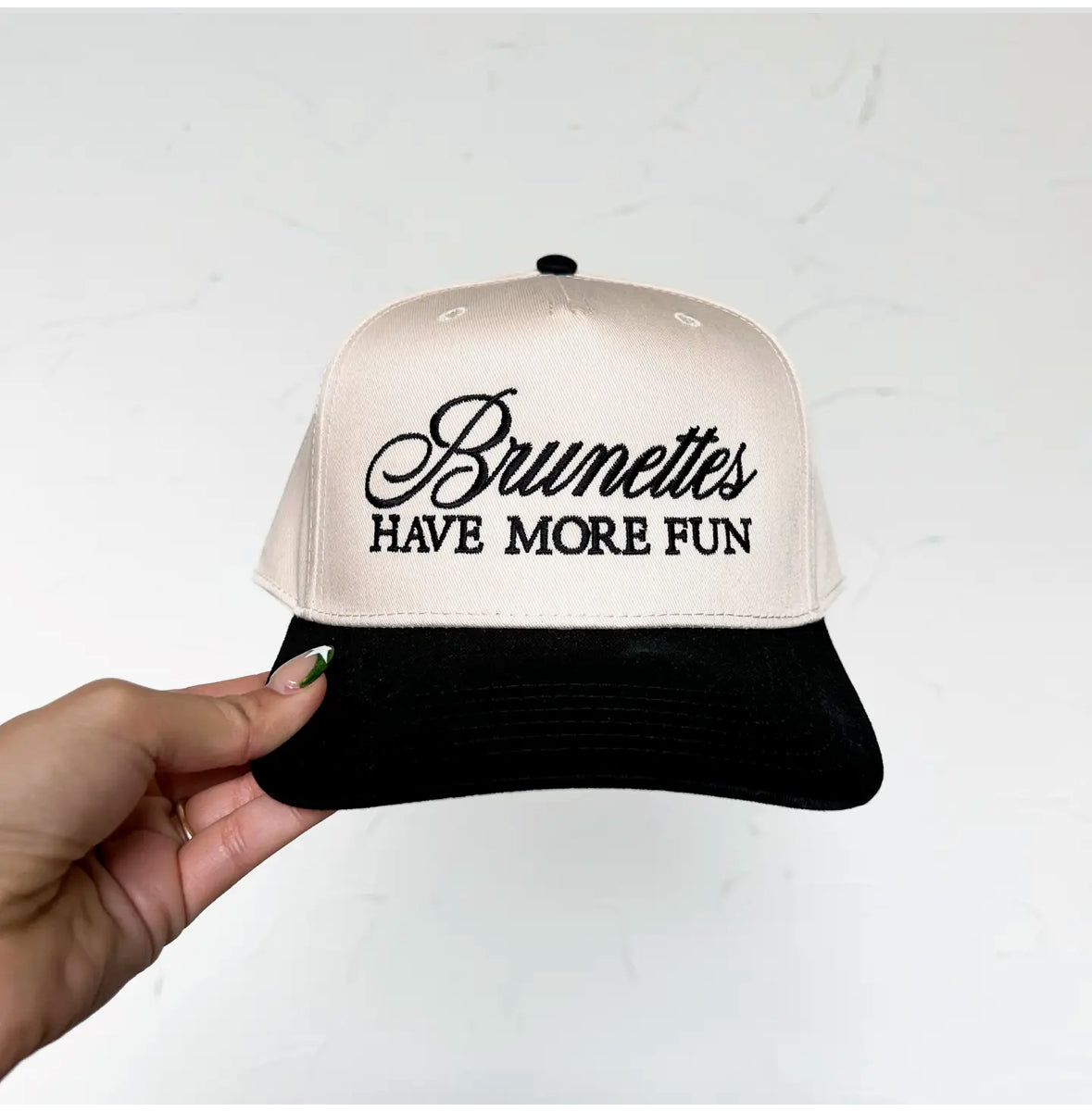 Brunettes Have More Fun Hat