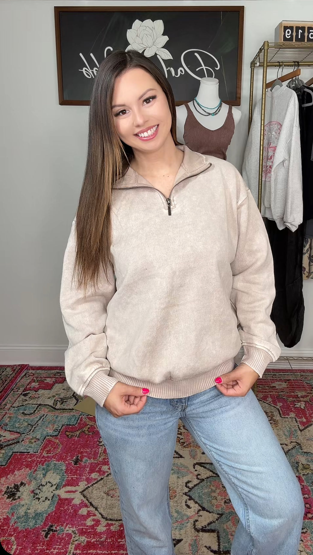 Cozy Pullover (Ash Mocha)