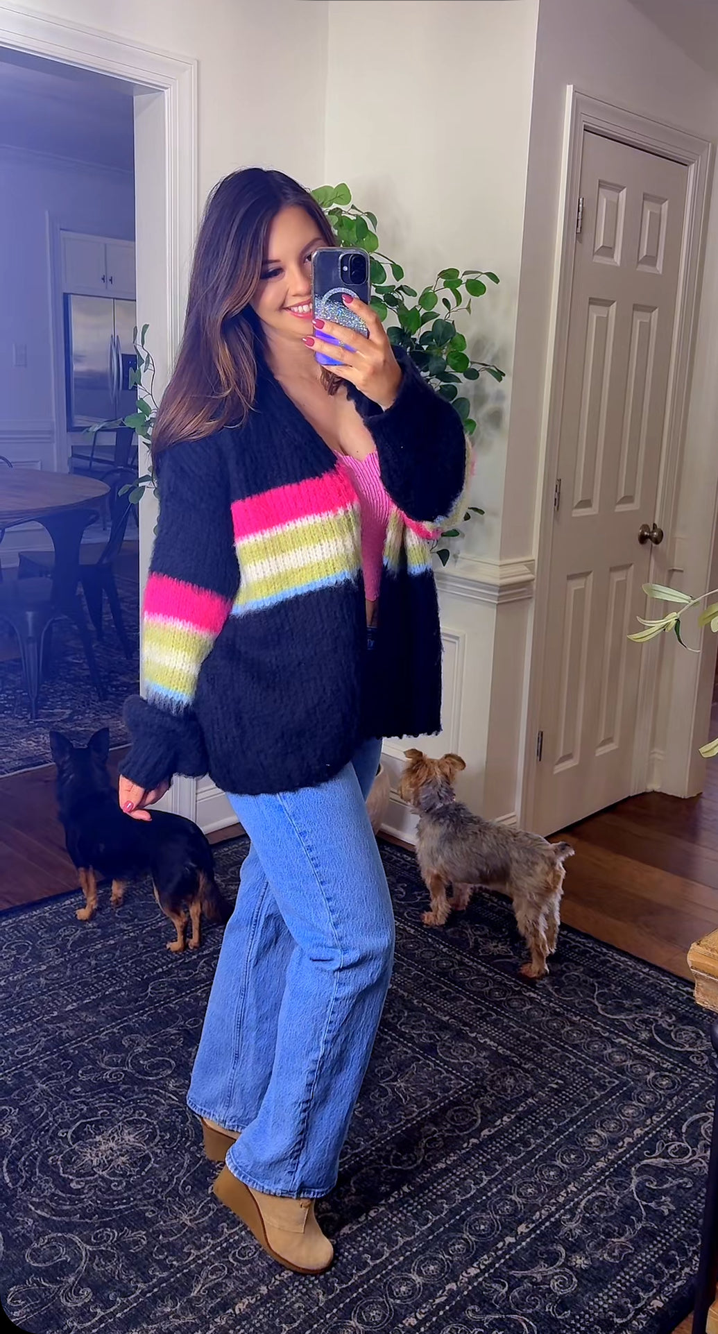 Fuzzy For Fall Cardigan (2 Colors)
