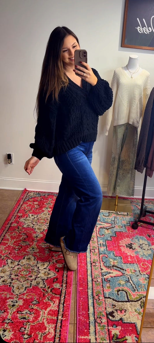 Pretty in POL Sweater (2 Colors)