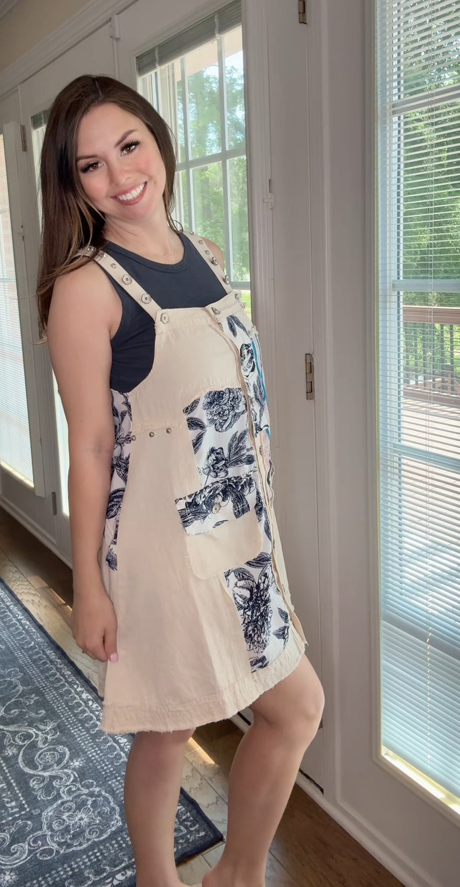 Boho Overall Dress (POL)
