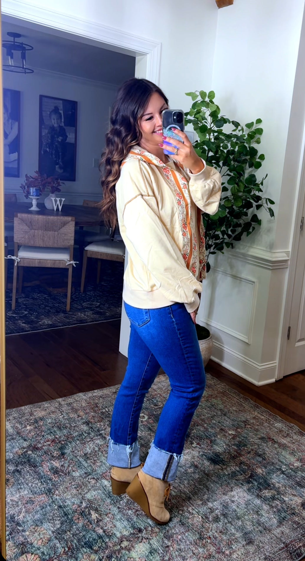 Florally For Fall Hoodie