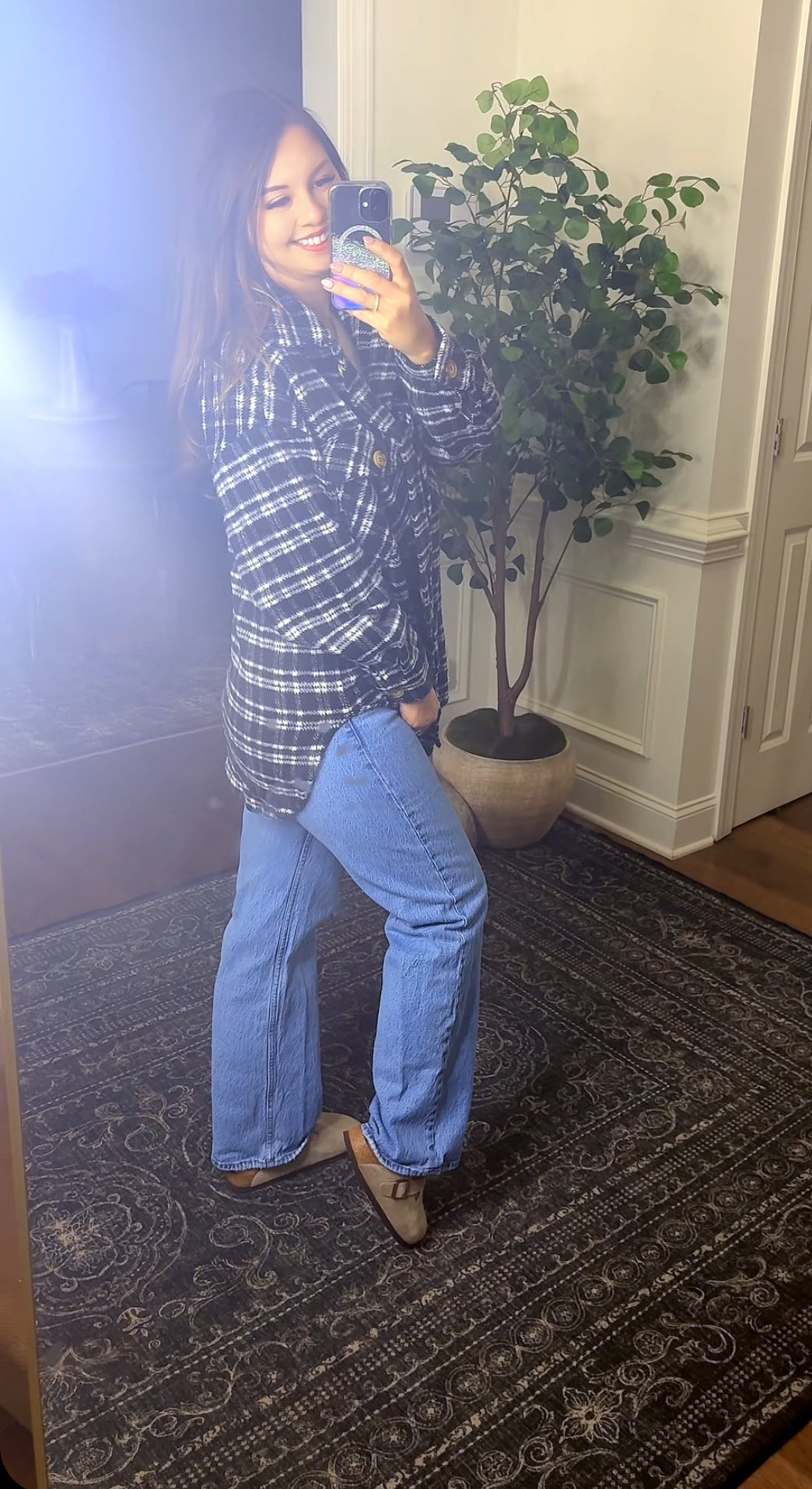 Plaid Lately Shacket