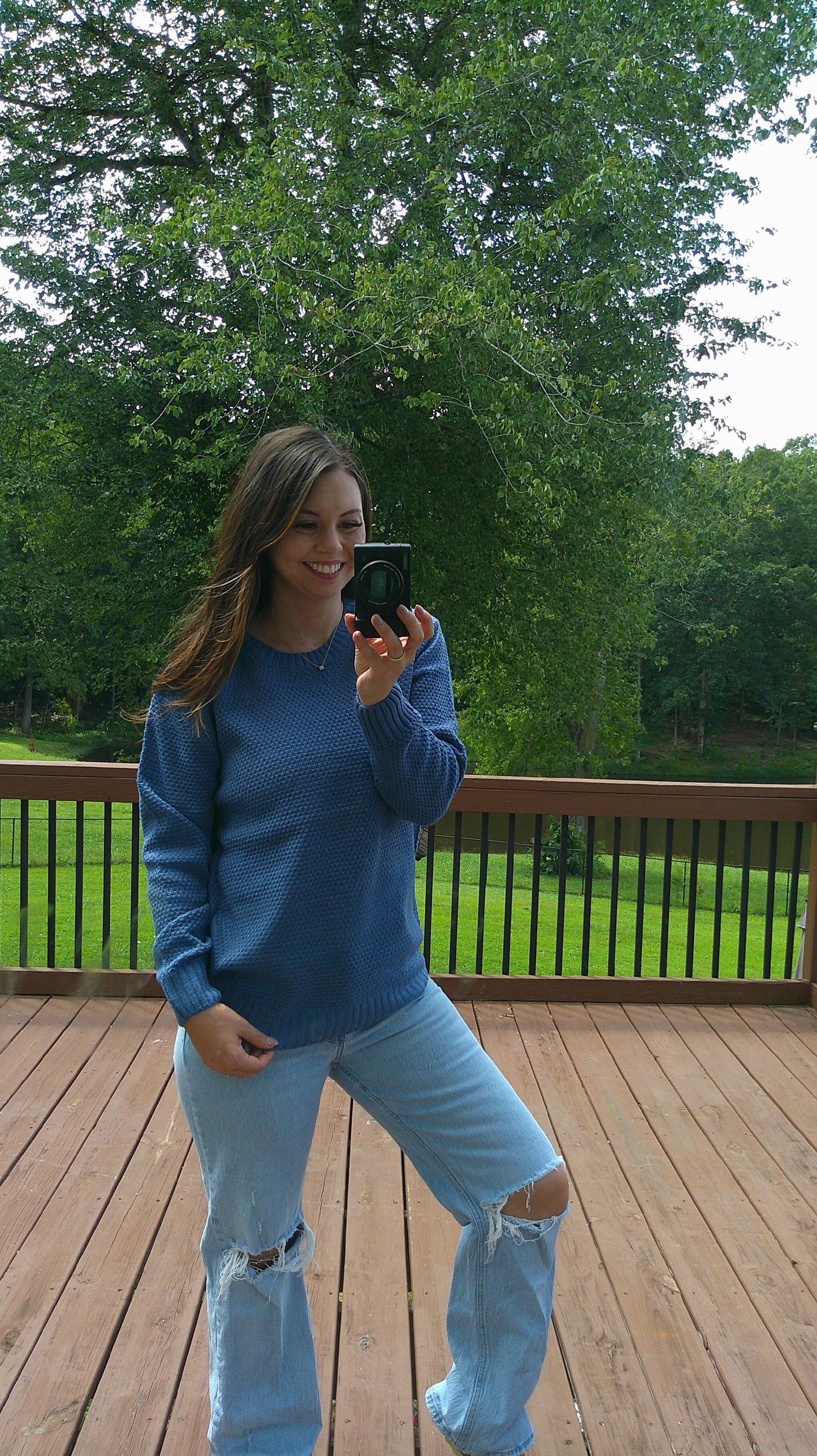 Fall Ready Top (Blue)