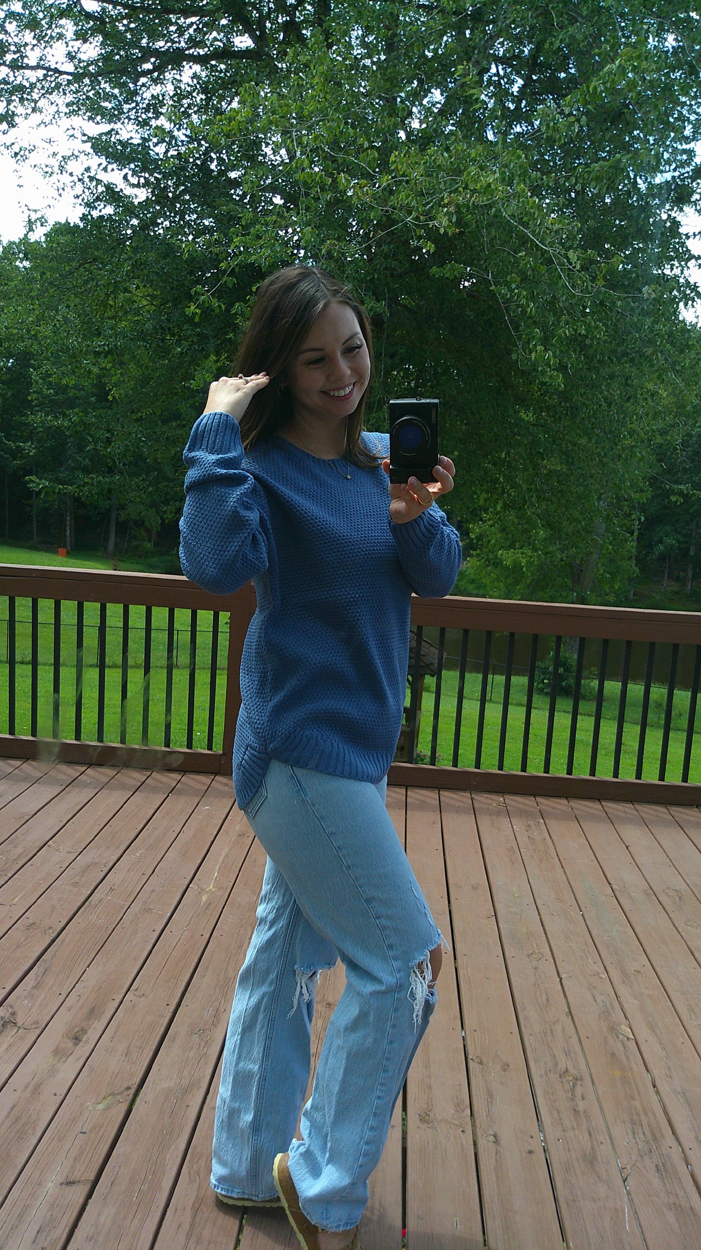 Fall Ready Top (Blue)