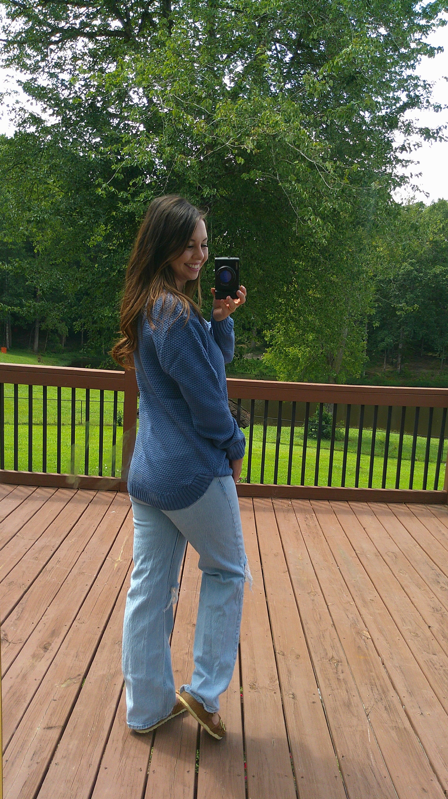 Fall Ready Top (Blue)