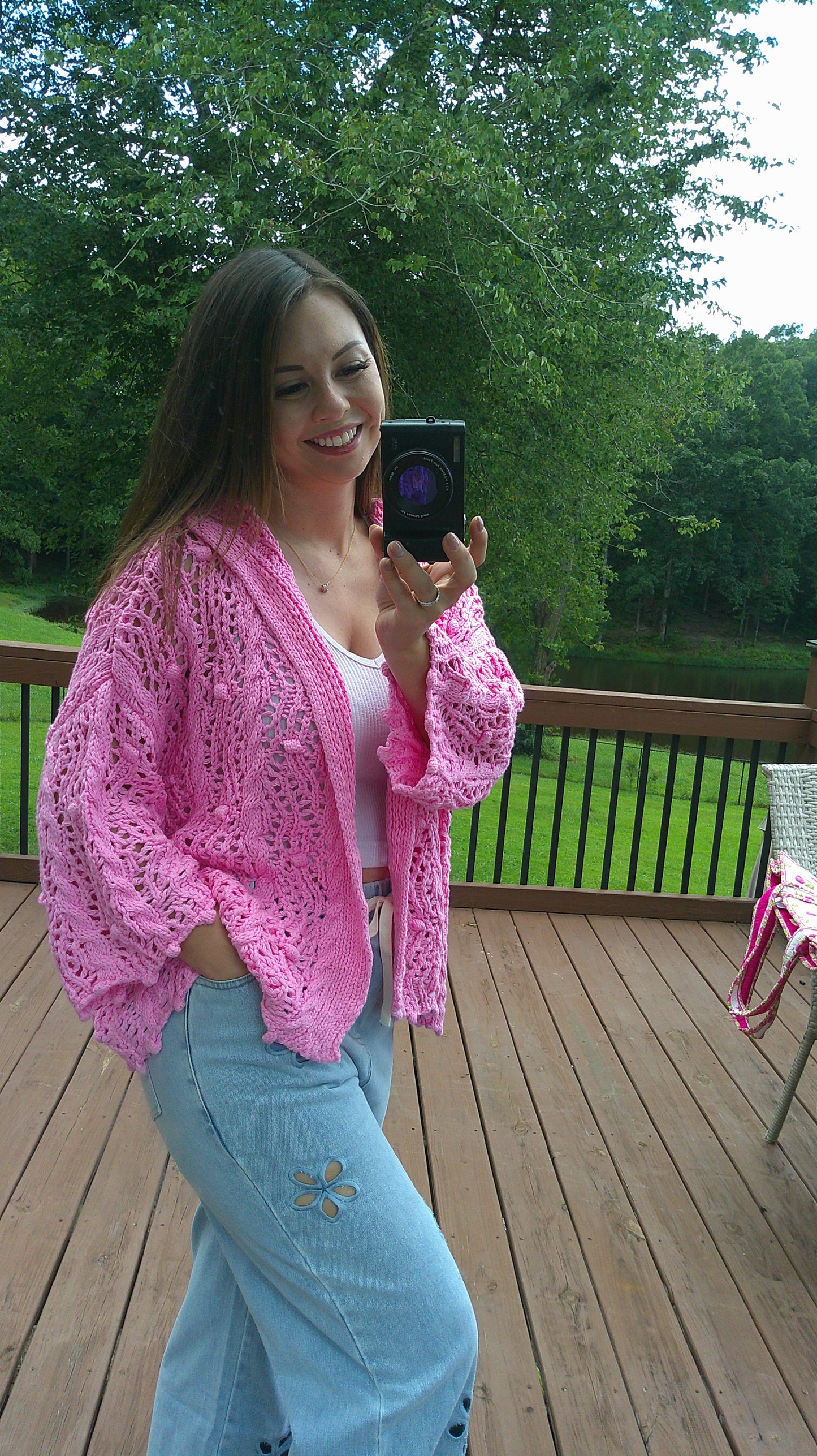 Pastel My Life Cardigan Pink (POL)