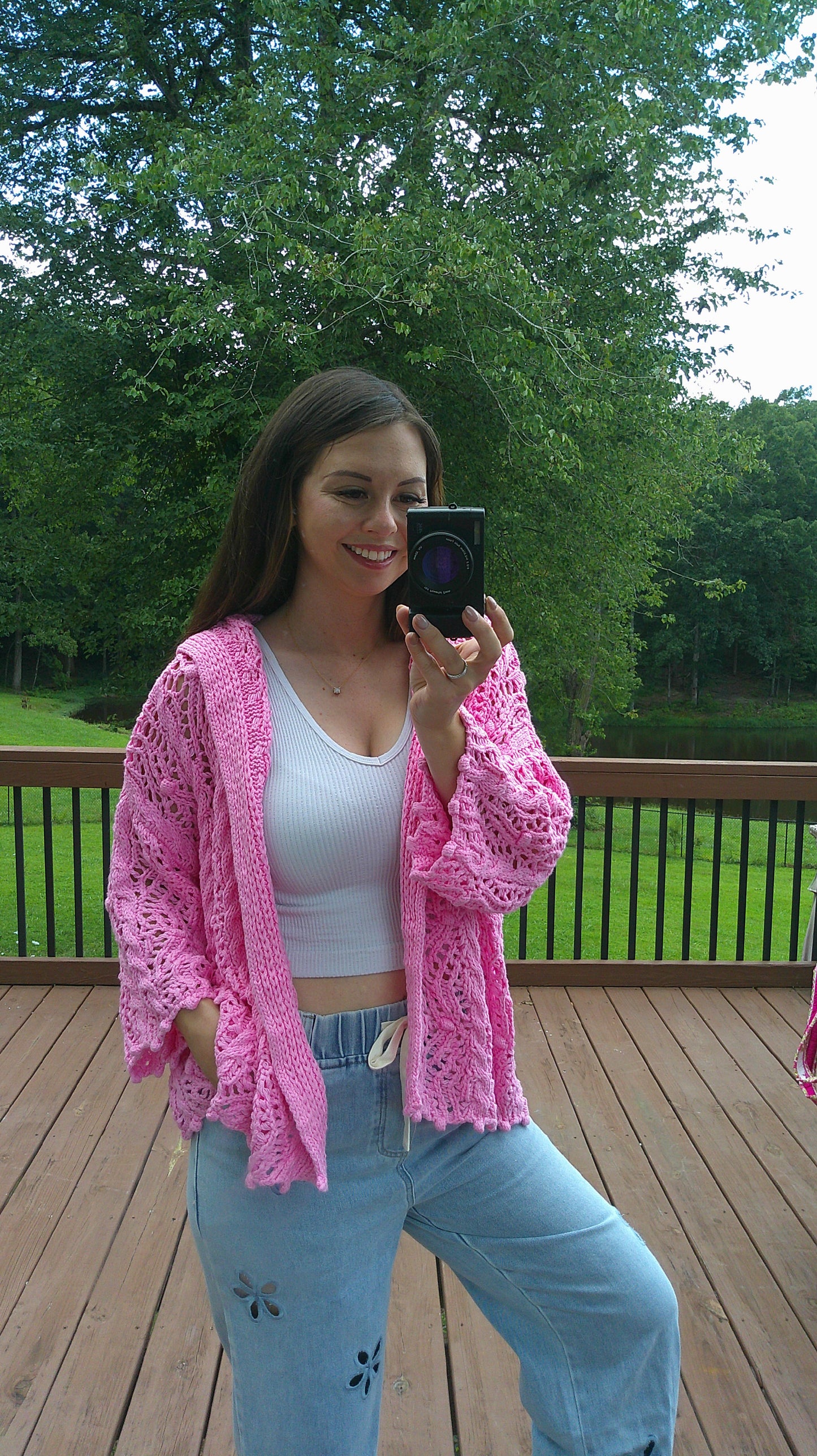 Pastel My Life Cardigan Pink (POL)