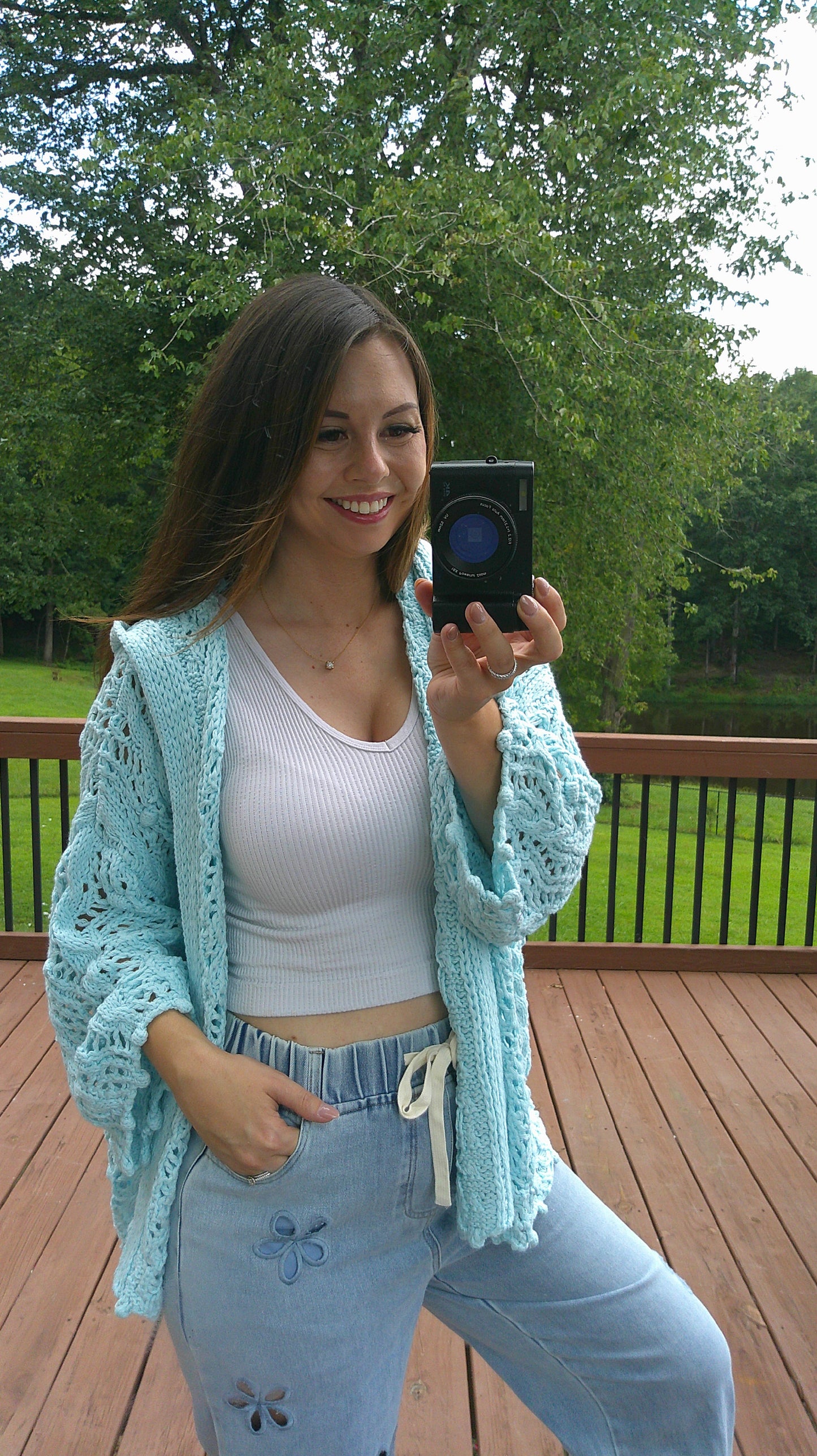 Pastel My Life Cardigan Blue (POL)