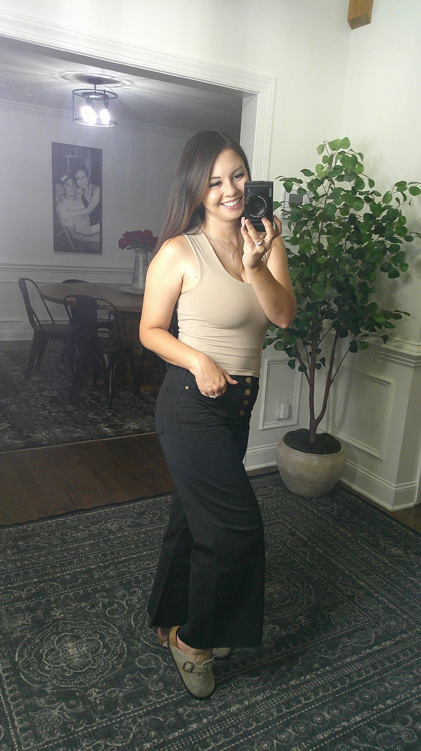 Black To Basics Easel Pants