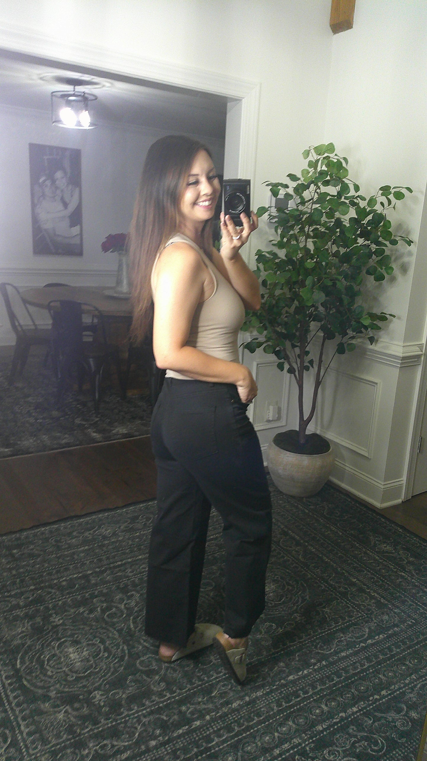 Black To Basics Easel Pants