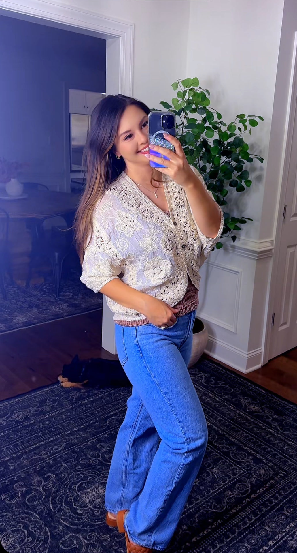 Crochet Me Cute Cardigan (2 Colors)